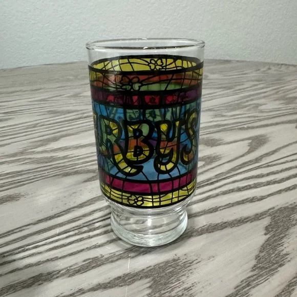 Vintage Arby’s Stained Glass Tumbler Cup - Picture 3 of 6